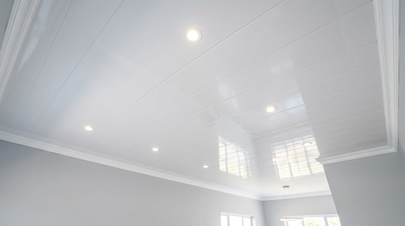 model plafon pvc ruang tamu terbaru
