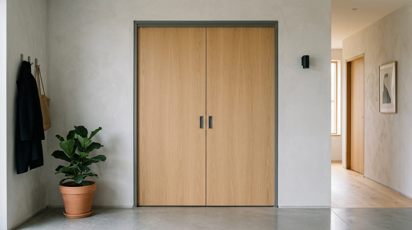 pintu minimalis 2 pintu terbaru