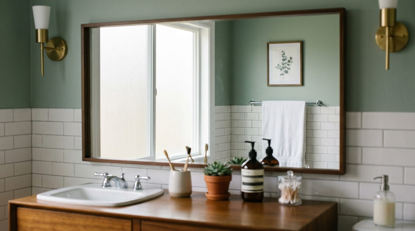perlengkapan kamar mandi minimalis